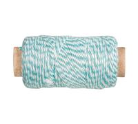 Ficelle Bicolore Ø 1mm 35m Bleu Lagon