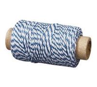 Ficelle bicolore Ø 1mm 35m - Bleu - Rayher Bleu G