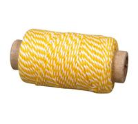 Ficelle Bicolore Ø 1mm 35m Jaune Soleil