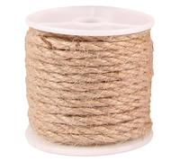 ficelle, Cordes de chanvre 16mm, corde de Jute for terrasse, 4 brins, décoration de jardin de guerre Super forte, poste à gratter for chat, regroupement et suspension