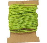 Ficelle / cordon de jute - 10 mètres - Vert