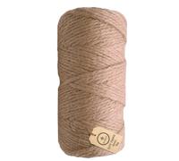 Ficelle de jute 4 mm 165 m | Cordon naturel pour bricolage, décoration, emballage, jardin et maison | Grand rouleau de jute - particulièrement économique | Fil de jute écologique et solide, ficelle de
