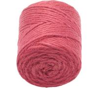Ficelle de jute - bobine - bobine 200g , env. 60 m , diamètre 3.5 mm - Rouge