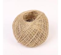 Ficelle De Jute Naturelle 10m/50m/100m, Ficelle En Lin, Pour Emballage De Cadeaux De Mariage, Bricolage, Décoration Artisanale Pour Scrapbooking