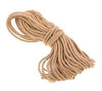 Ficelle de Lin Robuste et Décorative, Style Vintage Beige pour Jardin | Réutilisable, Aspect Rustique Résistant à L'usure, pour Décorations de Noël, Escaliers, Portes, Albums
