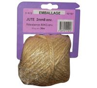 Ficelle jute 0.6/3 x 200gr sur cavalier plastique