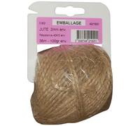 Ficelle Jute 0.8/2 x 100gr sur Cavalier Plastique