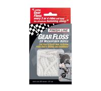 Ficelle nettoyant Finish Line Gear Floss (x20) Blanc
