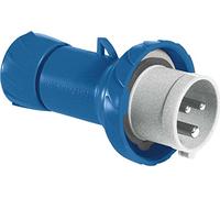 Pratika - fiche industrielle - basse tension - droit - 32a - 2p+t - 200...250 V - 50/60 hz - iec 60309-1 et 2 - vis imperdables - diam. Câbles : 11.5