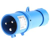 PratiKa wander plug - straight - 32 A - 2P + E - 2