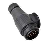 Fiche 13 pôles PVC Jäger Remorque Prise Véhicule utilitaire Adaptateur Caravane Trailer