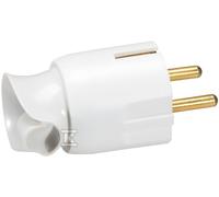 Fiche 2P+T 16A blanche rotative 050172