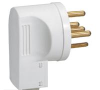 Legrand 055157 Fiche avec Serre-câbles, 3P+N+T, 20A, Blanc