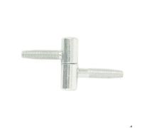 Fiche à visser - JARDINIER MASSARD - J542710 - 35x13 mm - Acier - Zingué blanc