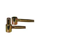 Fiche à visser mâle et femelle, diamètre de perçage 5.5mm H26xD9mm - 2 pièces.