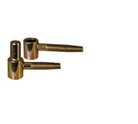 Fiche à visser mâle et femelle, diamètre de perçage 5.5mm H28xD11mm - 2 pièces.