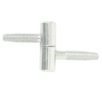 Fiche à visser standard 40x13mm acier finition zingué blanc - - J542770