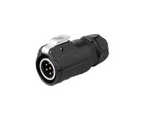 Fiche aéronautique industrielle LP20 à 7 broches avec connecteur mâle et femelle for équipement de clôture(Male plug)