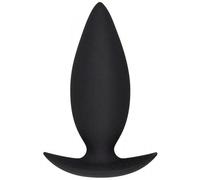 Fiche anale en silicone souple dilatateur butt gode noir faille pour hommes...