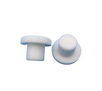 Fiche anti-poussière de type T, Bouchon de type T, bouchon d'étanchéité, bouchons mâles en caoutchouc de silicone blanc de 10 pièces Bouchon de type T 9 mm / 10 mm / 12 mm / 13 mm / 14 mm Embouts de t