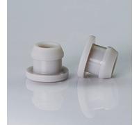 Fiche anti-poussière de type T, Bouchon de type T, bouchon d'étanchéité, capuchons de trou en caoutchouc de silicone gris 4,5 mm à 50,6 mm Couvercle de prise de type T Joint encliquetable Bouchons d'o