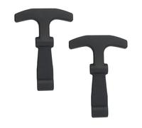 Fiche avec boucle en forme de T, fiche pour réfrigérateur thermique - pour dispositifs de refroidissement à essai de fuite | 2 petits bouchons d'échappement avec conception de preuve de fuite p