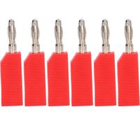 fiche banane 4mm,Fiches bananes en laiton,Connecteurs bananes,Connecteurs bananes électriques,Fiches bananes sans soudure,Accessoires de test électrique