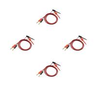 Fiche banane - Connecteur de fil avec fils de cuivre - Convient pour multimètre Instrumentation et outils de mesure électrique