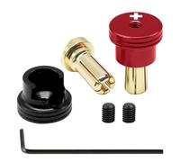 Fiche banane en alliage d'aluminium 4/5 mm, 5 mm | Connecteurs de dissipateur thermique en laiton 4/5 mm, fiche banane, dissipation thermique, télécommande 4 mm