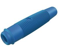 Fiche banane femelle Ø de la broche: 4 mm Hirschmann Test & Measurement KUN 30 931804102 bleu