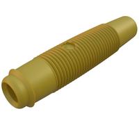 Fiche banane femelle Ø de la broche: 4 mm SKS Hirschmann KUN 30 931804103 jaune