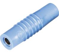 Fiche banane femelle Ø de la broche: 4 mm Schnepp KP 4000 S bl bleu