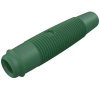 Fiche banane femelle Ø de la broche: 4 mm SKS Hirschmann KUN 30 931804104 vert