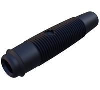 Fiche banane femelle Ø de la broche: 4 mm SKS Hirschmann KUN 30 Au 931804700 noir 1 pc(s)