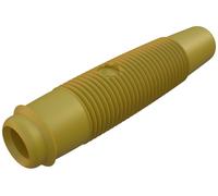 Fiche banane femelle Ø de la broche: 4 mm SKS Hirschmann KUN 30 Au 931804703 jaune 1 pc(s)