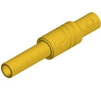 Fiche banane femelle de sécurité Ø de la broche: 4 mm Hirschmann Test & Measurement KUN S 934096103 jaune 1 pc(s)