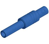 Fiche banane femelle de sécurité Ø de la broche: 4 mm Hirschmann Test & Measurement KUN S 934096102 bleu 1 pc(s)