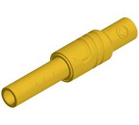 Fiche banane femelle de sécurité Ø de la broche: 4 mm Hirschmann Test & Measurement KUN S 934096103 jaune 1 pc(s)