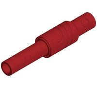 Fiche banane femelle de sécurité Ø de la broche: 4 mm SKS Hirschmann KUN S 934096101 rouge 1 pc(s)