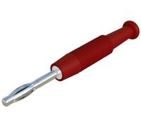Fiche banane SKS Hirschmann MSTF 2 rt 938420101 mâle, droit Ø de la broche: 2 mm rouge 1 pc(s)