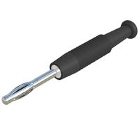 Fiche banane Hirschmann Test & Measurement MSTF 2 sw 938420100 mâle, droit Ø de la broche: 2 mm noir 1 pc(s)