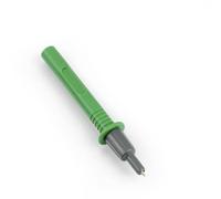 Fiche banane HT Instruments 404-IECV banane femelle, femelle 4 mm, enfichable 4 mm CAT III 1000 V, CAT IV 600 V vert 1 pc(s)