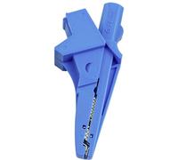 Fiche banane HT Instruments 5004-IECB banane femelle, femelle 4 mm, enfichable 4 mm, pince crocodile CAT III 1000 V bleu 1 pc(s)