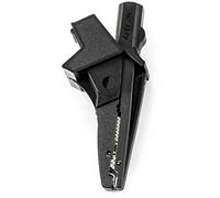 Fiche banane HT Instruments 5004-IECN banane femelle, femelle 4 mm, enfichable 4 mm, pince crocodile CAT III 1000 V noir 1 pc(s)