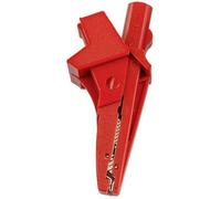 Fiche banane HT Instruments 5004-IECR banane femelle, femelle 4 mm, enfichable 4 mm, pince crocodile CAT III 1000 V rouge 1 pc(s)