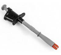 Fiche banane HT Instruments 6009-IECN banane femelle, femelle 4 mm, enfichable 4 mm, pince crocodile CAT III 1000 V noir 1 pc(s)