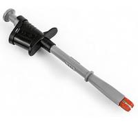 Fiche banane HT Instruments 6009-IECN banane femelle, femelle 4 mm, enfichable 4 mm, pince crocodile CAT III 1000 V noir 1 pc(s)