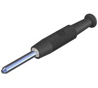 Fiche banane mâle Ø de la broche: 2 mm SKS Hirschmann MST 3 973509100 noir