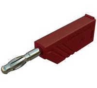 Fiche banane mâle Ø de la broche: 4 mm Hirschmann Test & Measurement LAS N WS Au 934100701 rouge 1 pc(s)