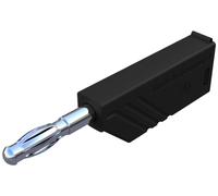 Fiche banane mâle Ø de la broche: 4 mm SKS Hirschmann LAS N WS 934100100 noir 1 pc(s)